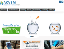 Tablet Screenshot of acvem.org